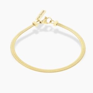 Hey Harper Nassau Gold Bracelet - Large 6.5"